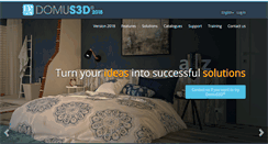 Desktop Screenshot of domus3d.it